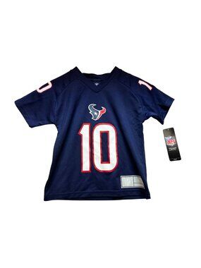 Nike NFL Youth Houston Texans DeAndre Hopkins Shirt Sz L 7/6  Navy Blue